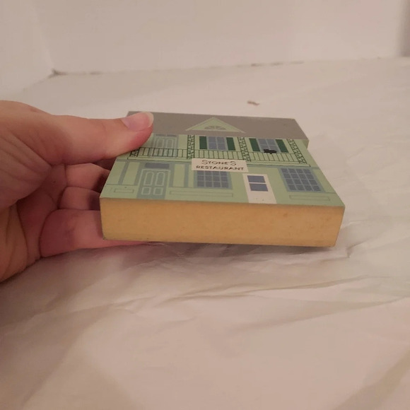 Vintage 1993 The Cat's Meow Stone's Restaurant Shelf Sitter - Picture 7 of 7